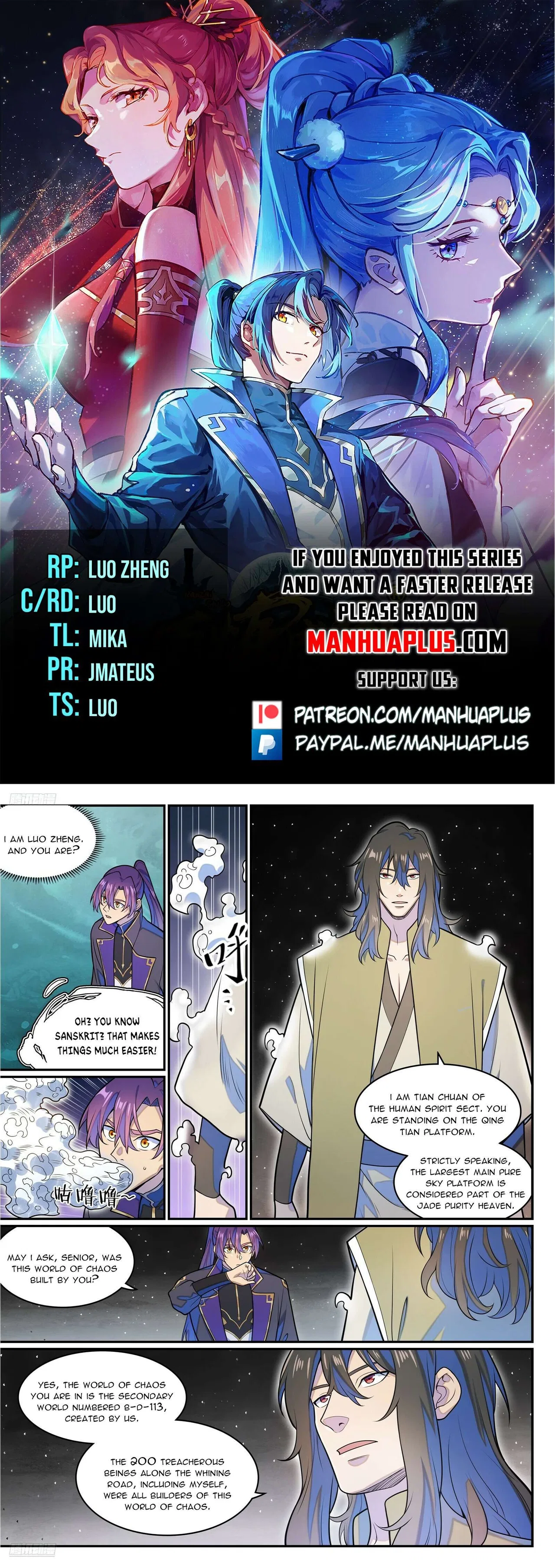 Apotheosis Chapter 1288 – Page 1