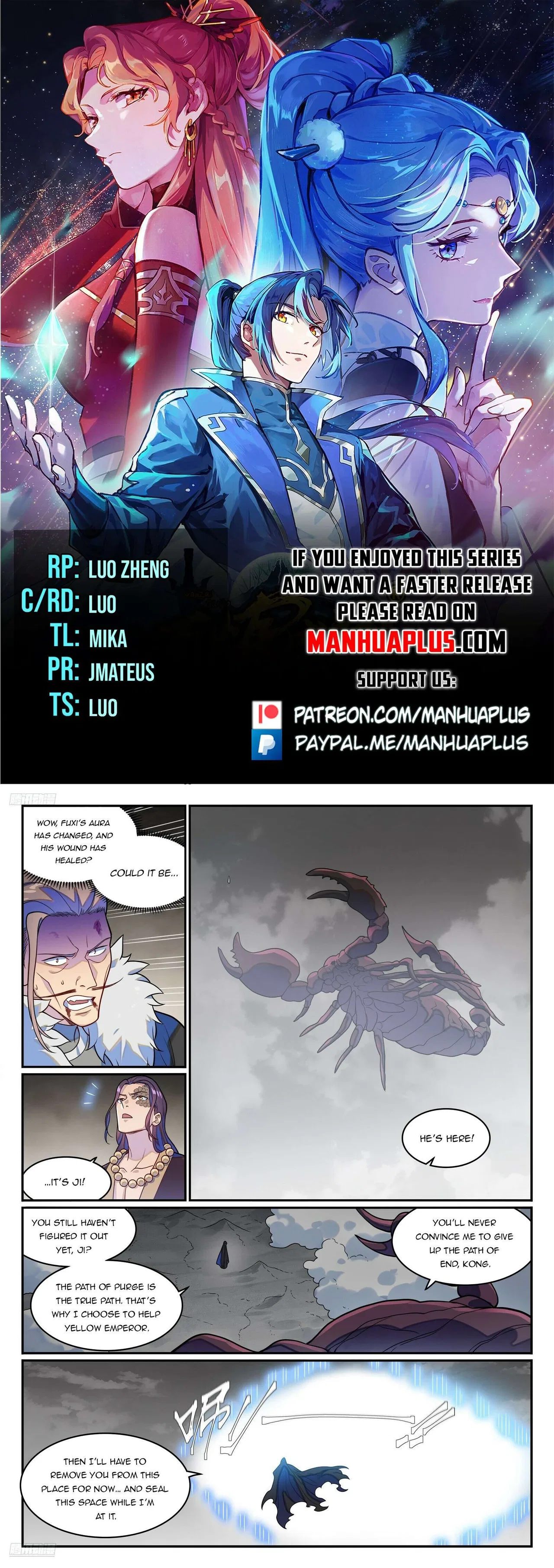 Apotheosis Chapter 1280 – Page 1