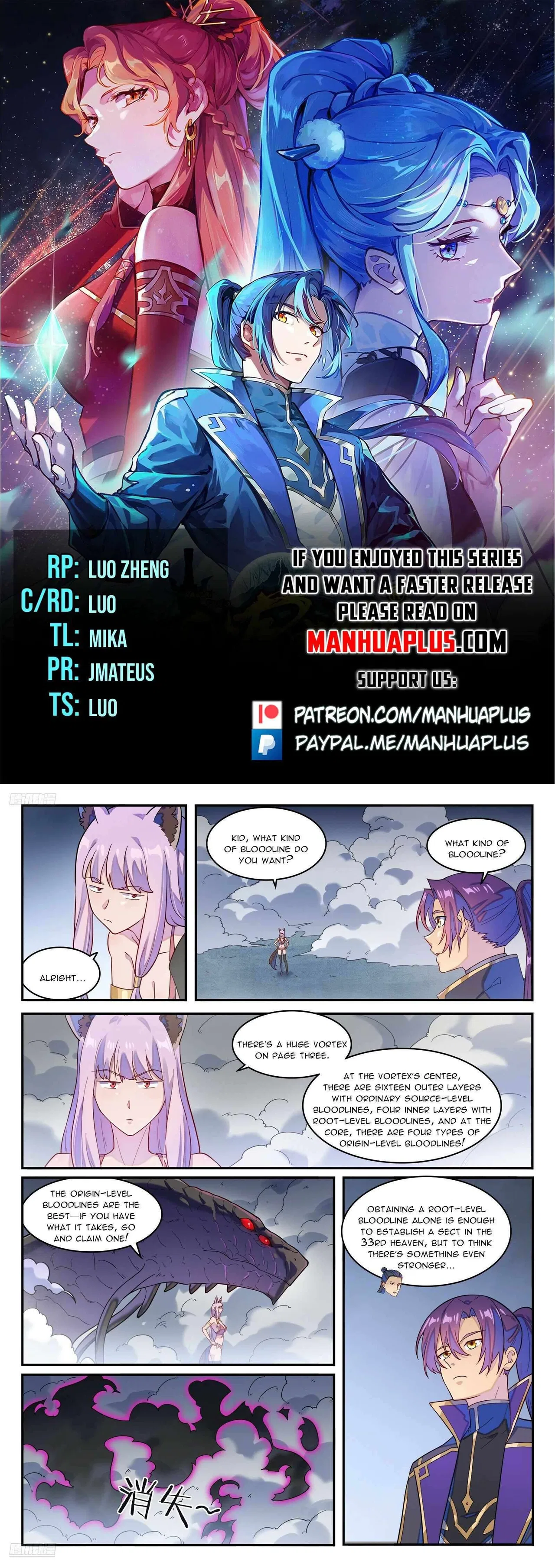 Apotheosis Chapter 1278 – Page 1