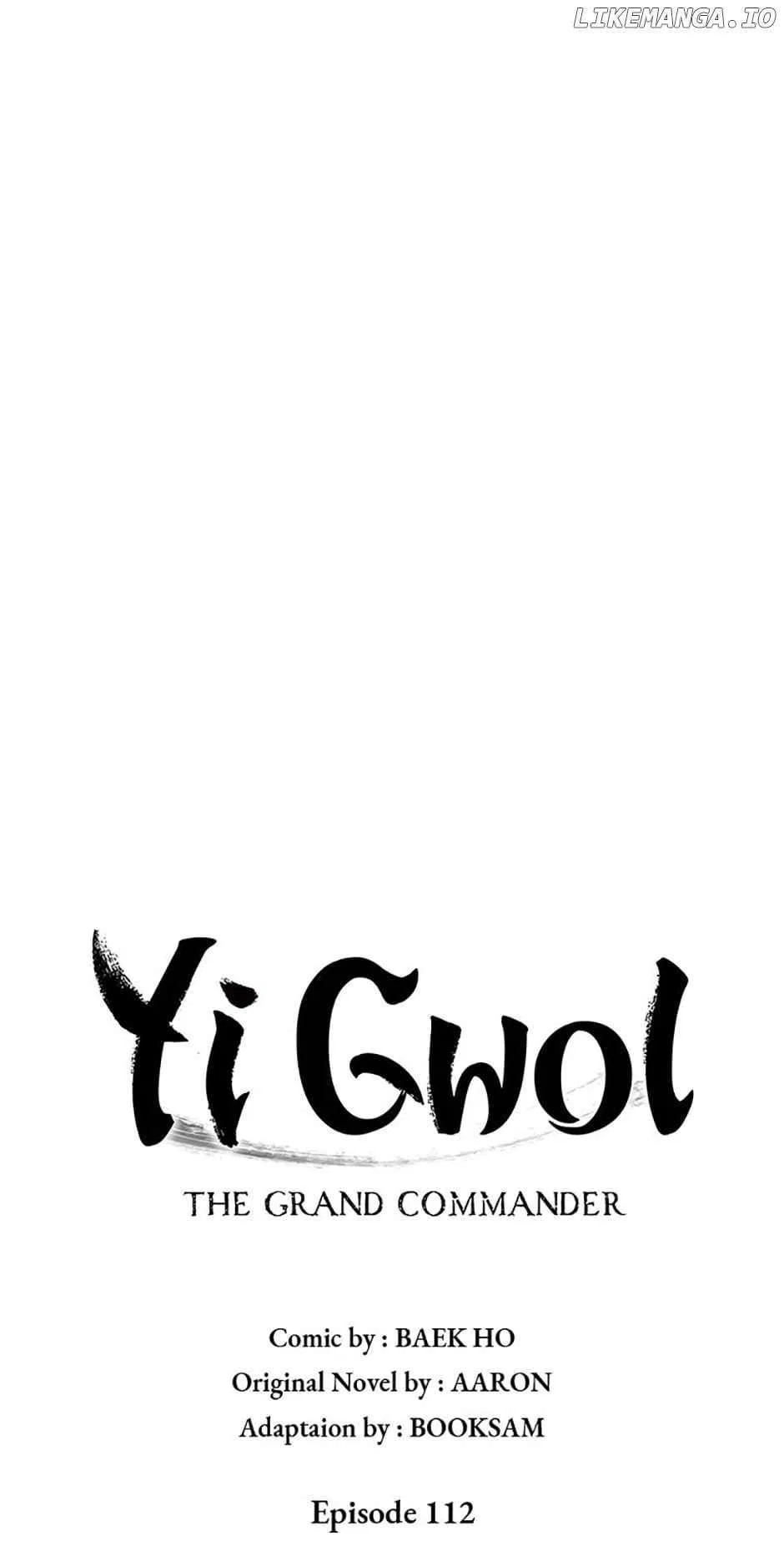 Yi Gwol: The Grand Commander Chapter 112 – Page 24