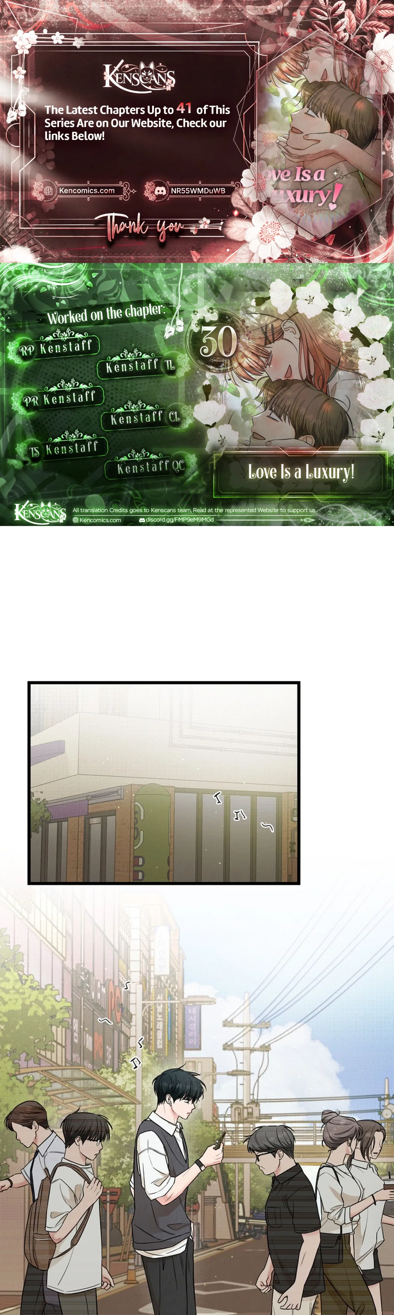 Love is luxury! Chapter 30 – Page 1