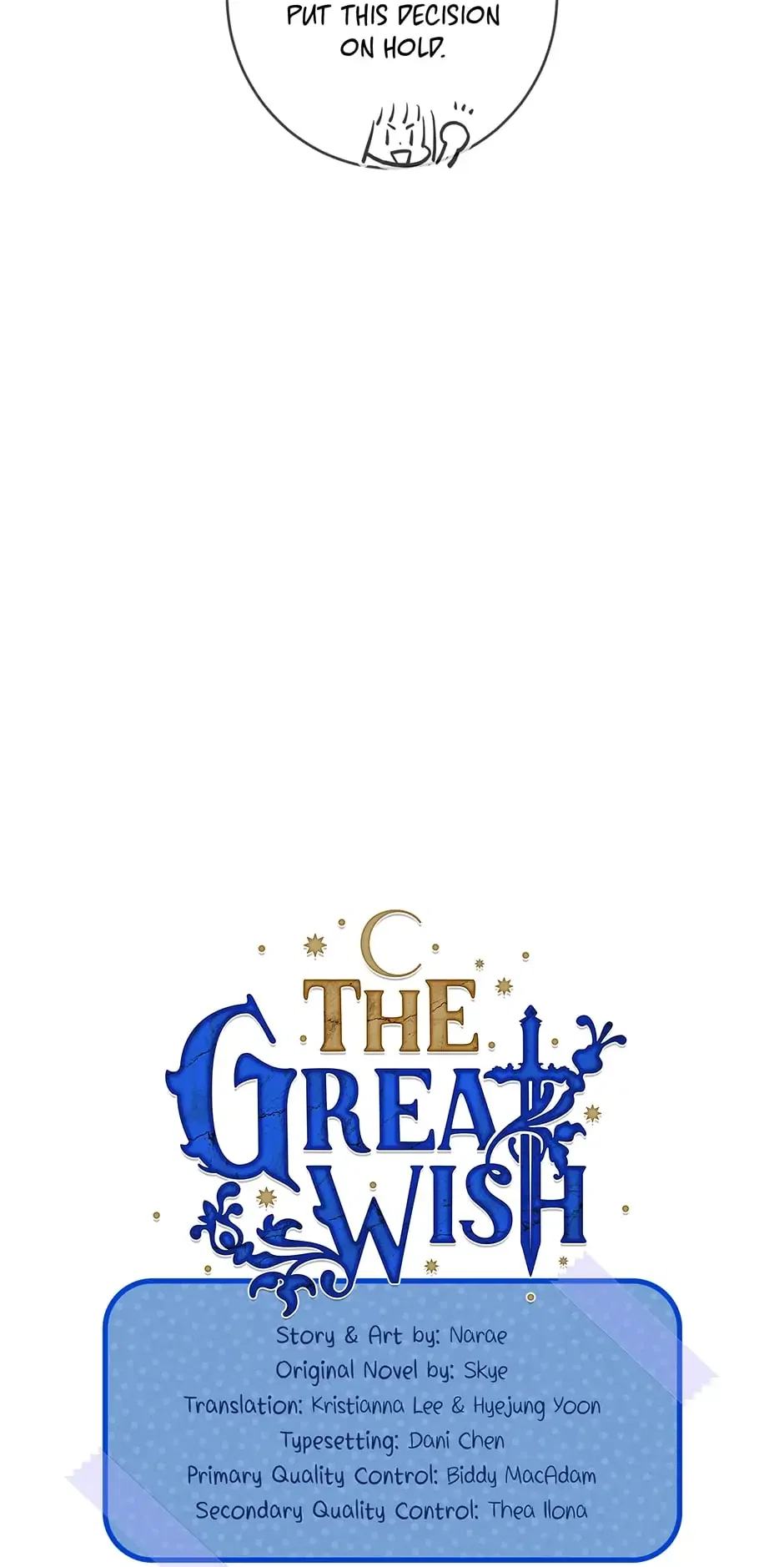The Great Wish Chapter 118 – Page 38