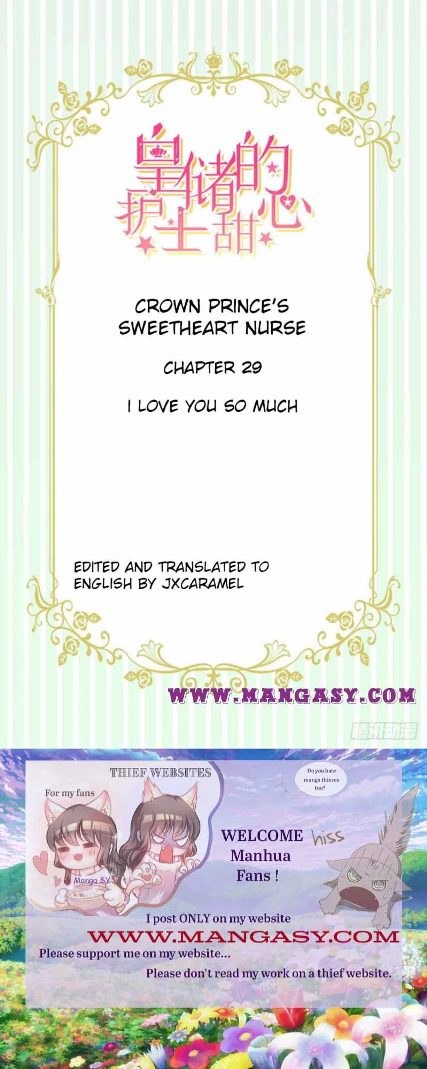 Crown Prince’s Sweetheart Nurse Chapter 29 – Page 1