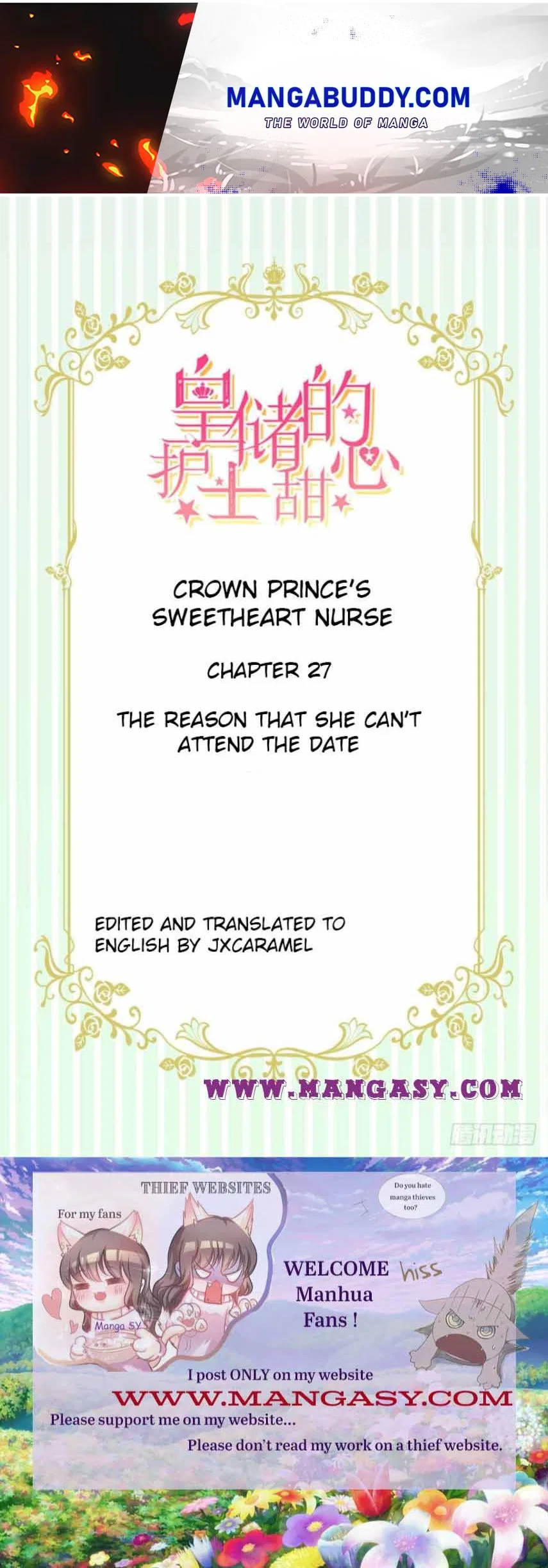 Crown Prince’s Sweetheart Nurse Chapter 27 – Page 1