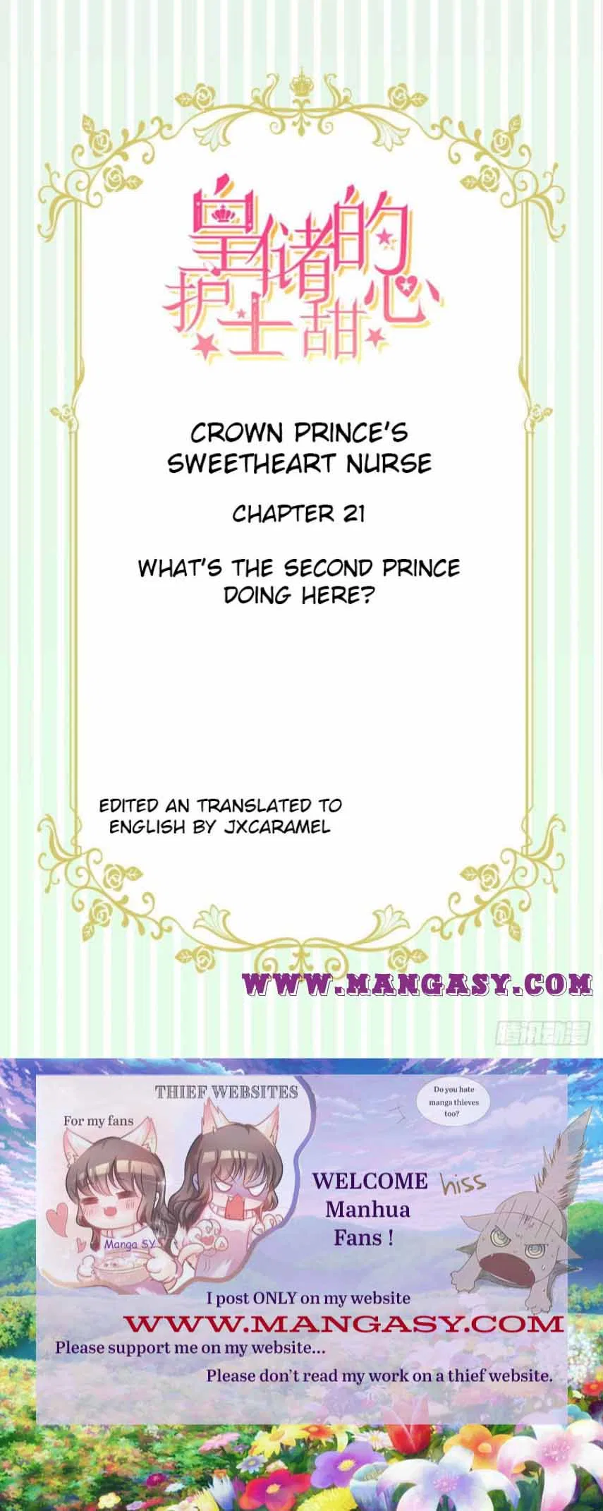 Crown Prince’s Sweetheart Nurse Chapter 21 – Page 1