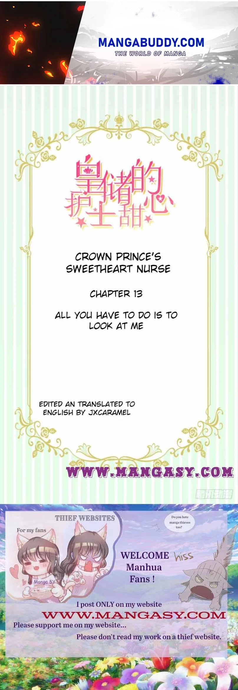 Crown Prince’s Sweetheart Nurse Chapter 13 – Page 1