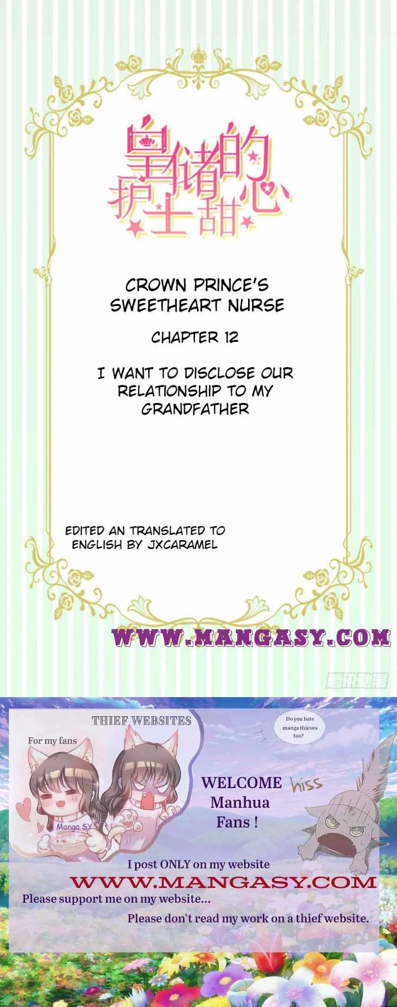 Crown Prince’s Sweetheart Nurse Chapter 12 – Page 1