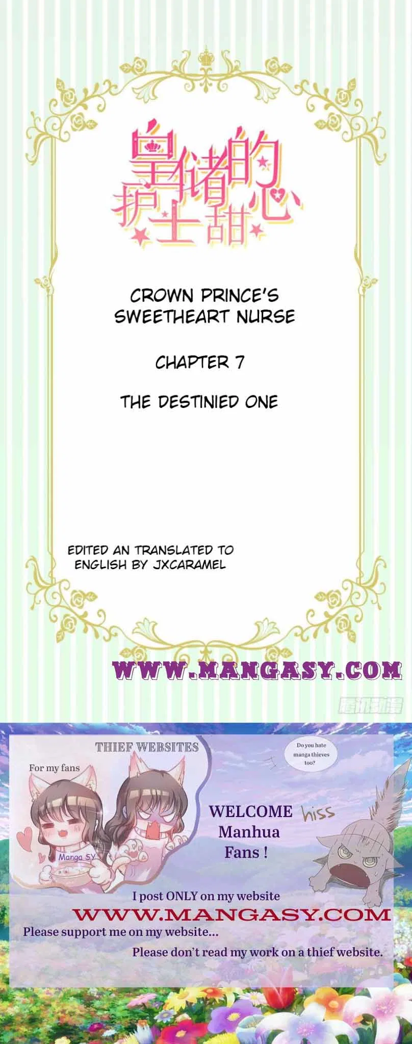 Crown Prince’s Sweetheart Nurse Chapter 7 – Page 1