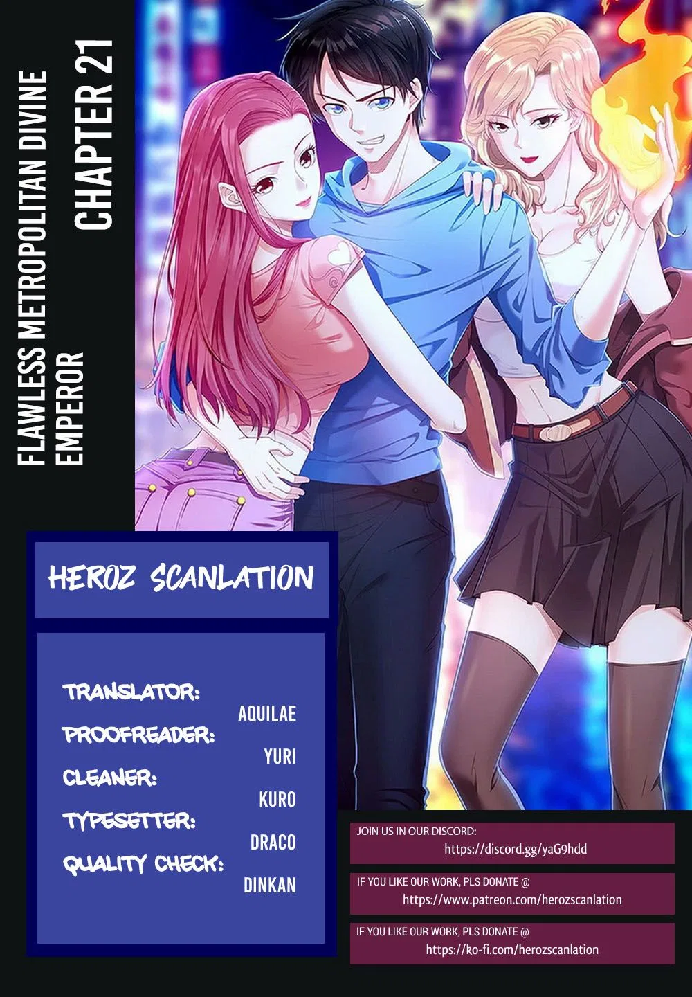 Flawless Metropolitan Divine Emperor Chapter 21 – Page 1
