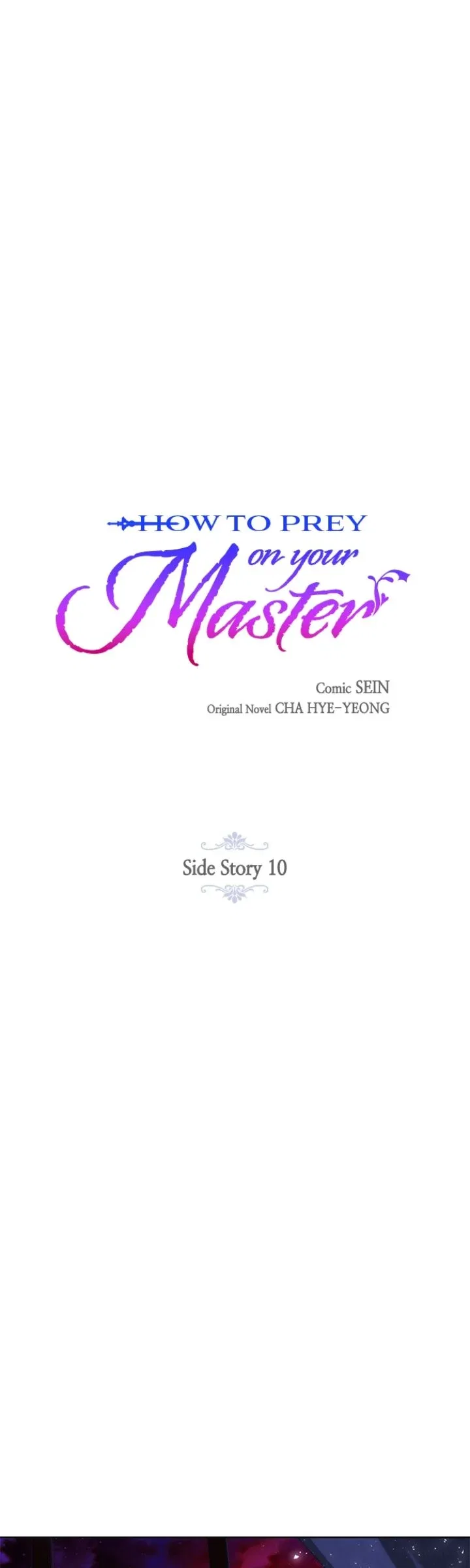 How to Prey on Your Master Chapter 110 – Page 23