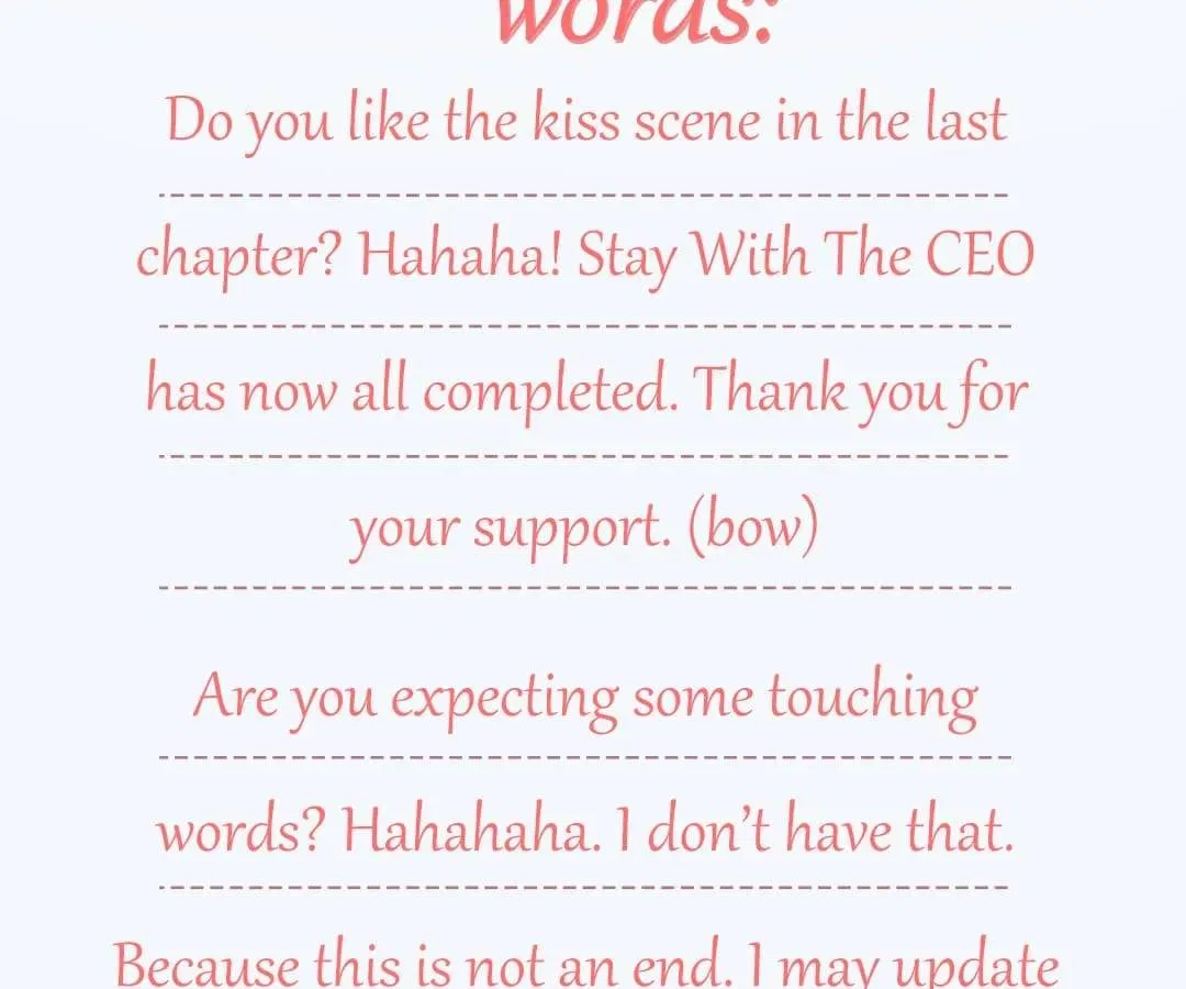 Stay With The CEO Chapter 171 – Page 52