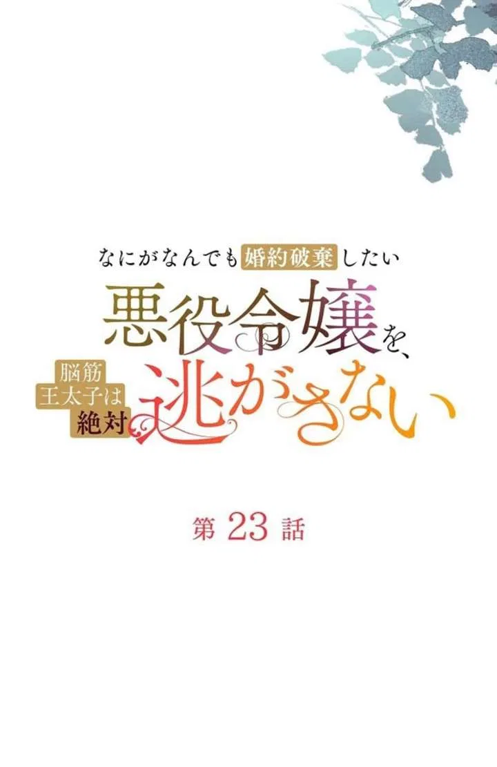 The Villainess Who Wants to Break Off the Engagement at All Costs, but the Muscle-Brained Crown Prince Absolutely Won’t Let Her Escape Chapter 23 – Page 30