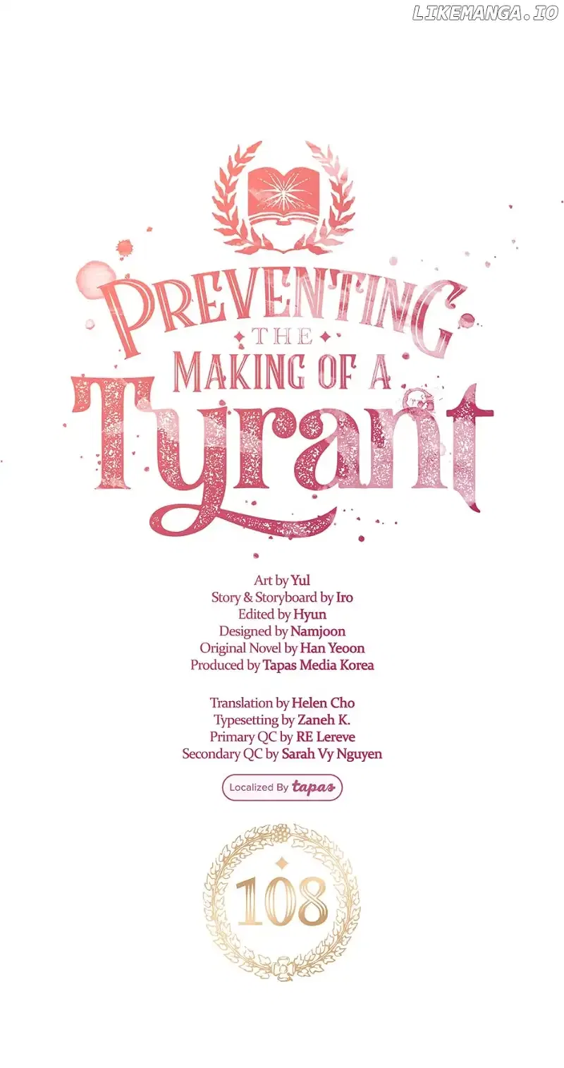 Preventing the Making of a Tyrant Chapter 108 – Page 4