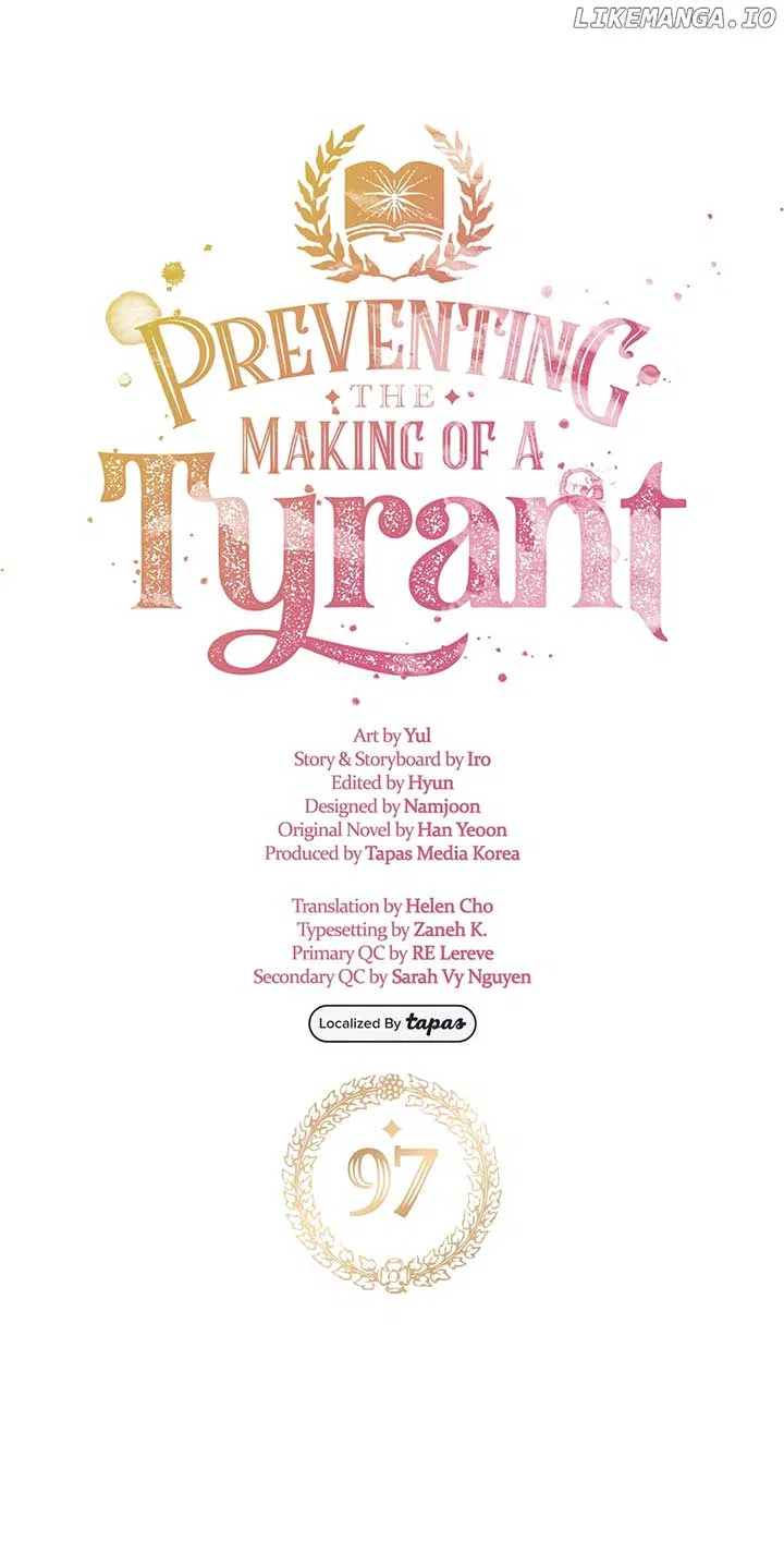 Preventing the Making of a Tyrant Chapter 97 – Page 3