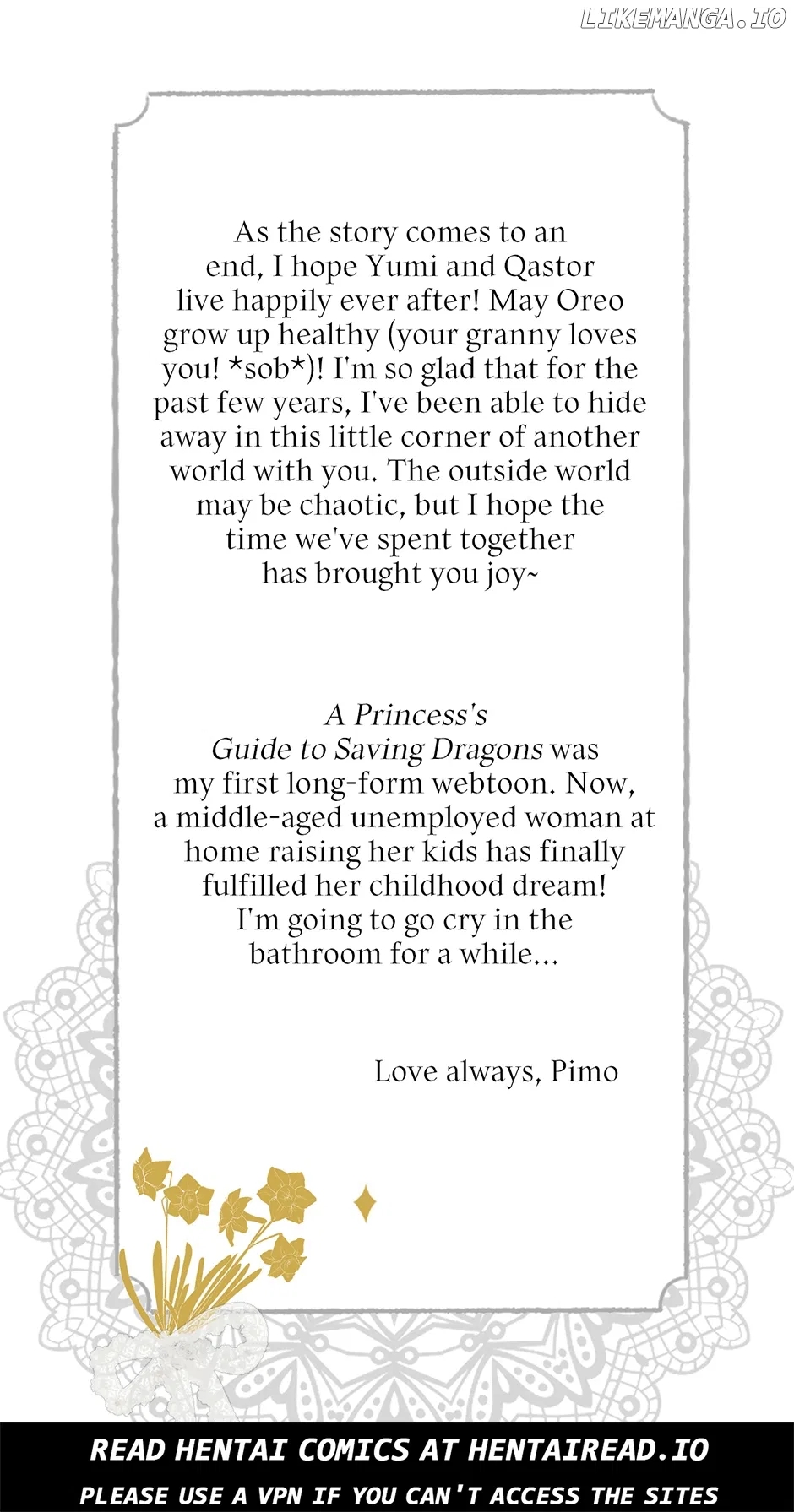 A Princess’s Guide to Saving Dragons Chapter 129 – Page 62