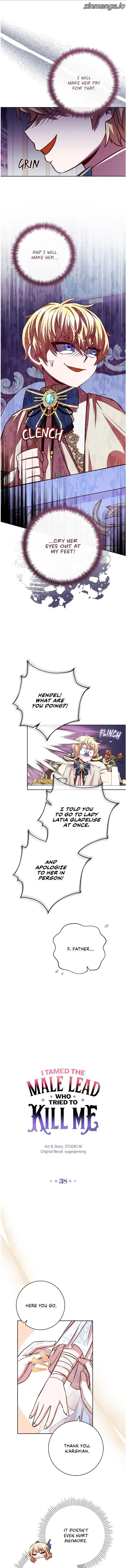 I Tamed the Male Lead Who Tried to Kill Me Chapter 38 – Page 1