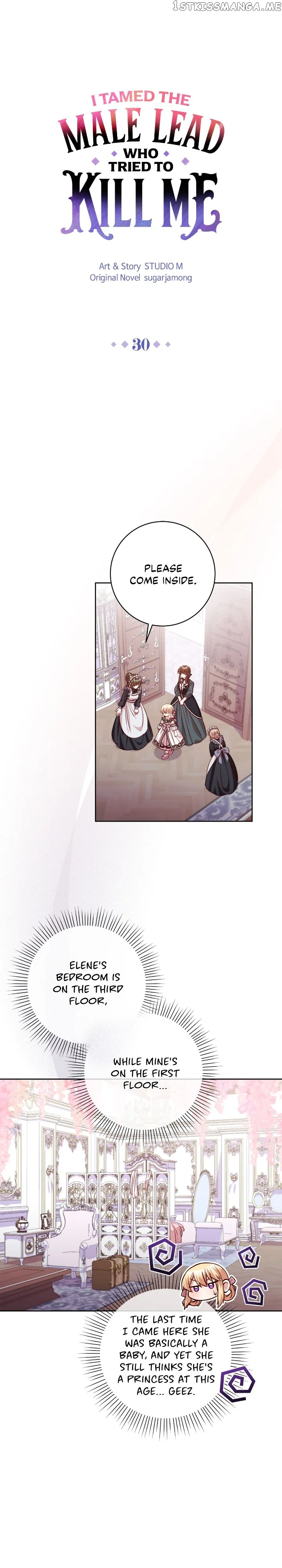I Tamed the Male Lead Who Tried to Kill Me Chapter 30 – Page 12