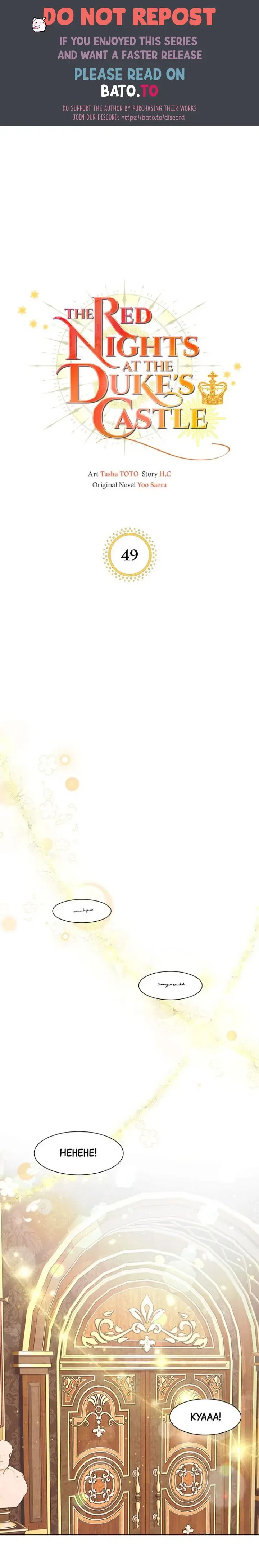 The Red Nights at the Duke’s Castle Chapter 49 – Page 1