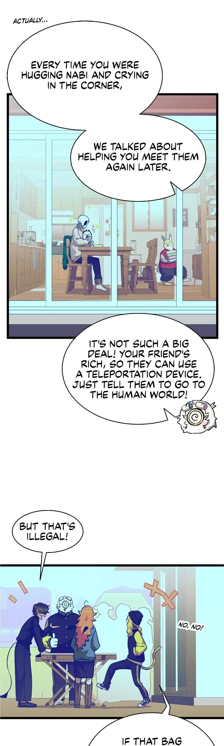 The Skeleton Becomes a Cat Dad Chapter 237 – Page 5
