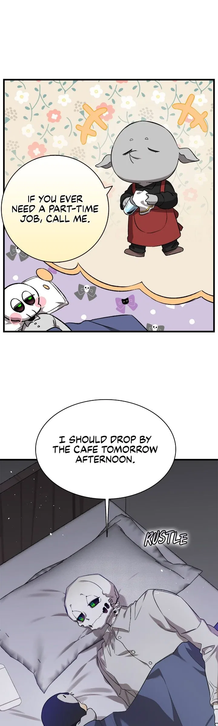 The Skeleton Becomes a Cat Dad Chapter 223 – Page 2
