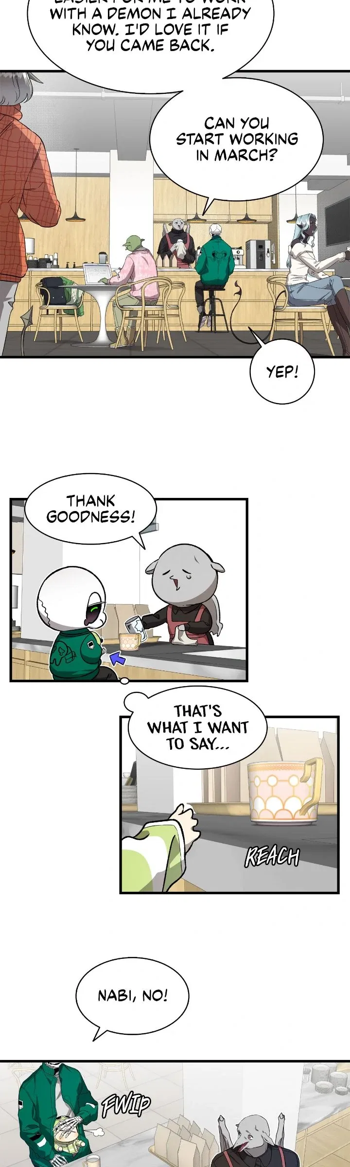 The Skeleton Becomes a Cat Dad Chapter 223 – Page 14