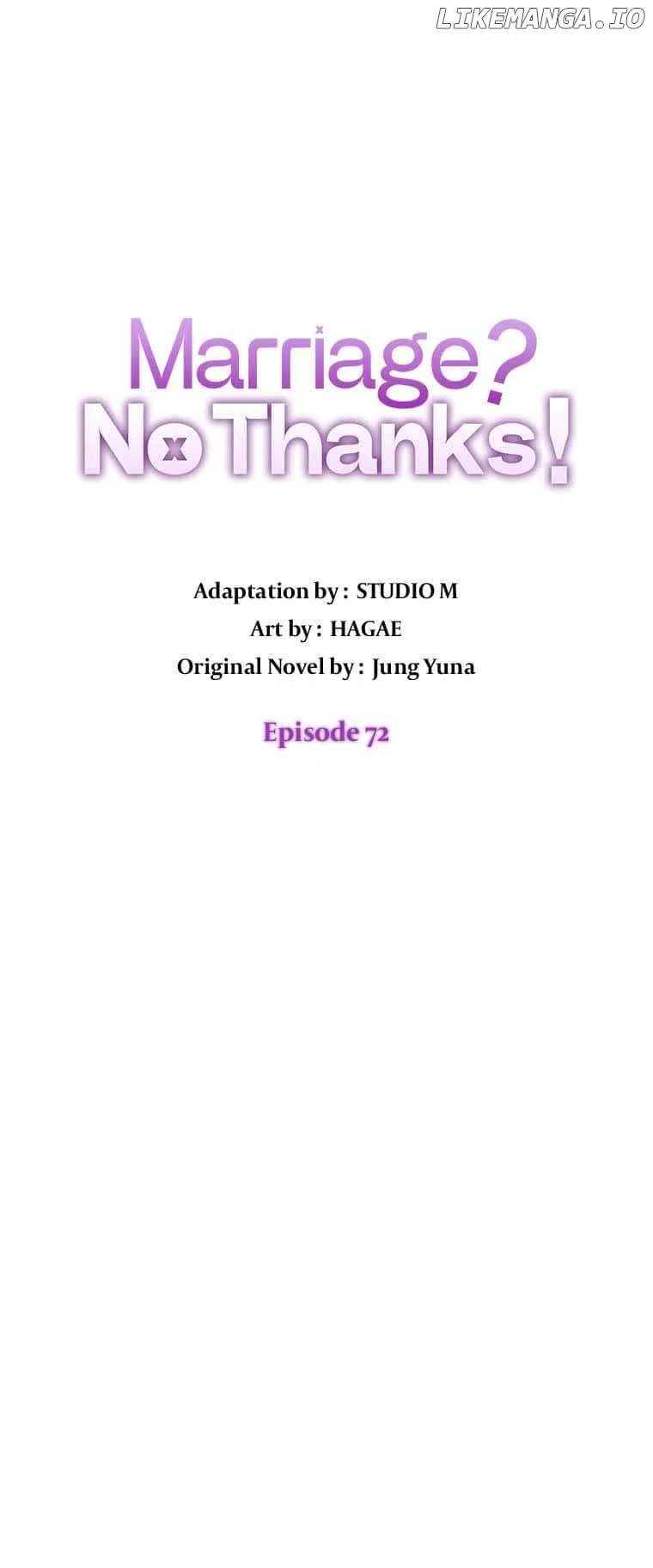 Marriage? No Thanks! Chapter 72 – Page 19