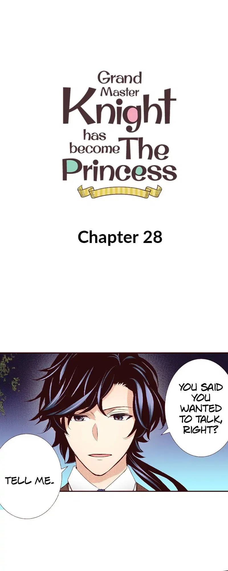 Grand Master Knight Has Become the Princess Chapter 28 – Page 1