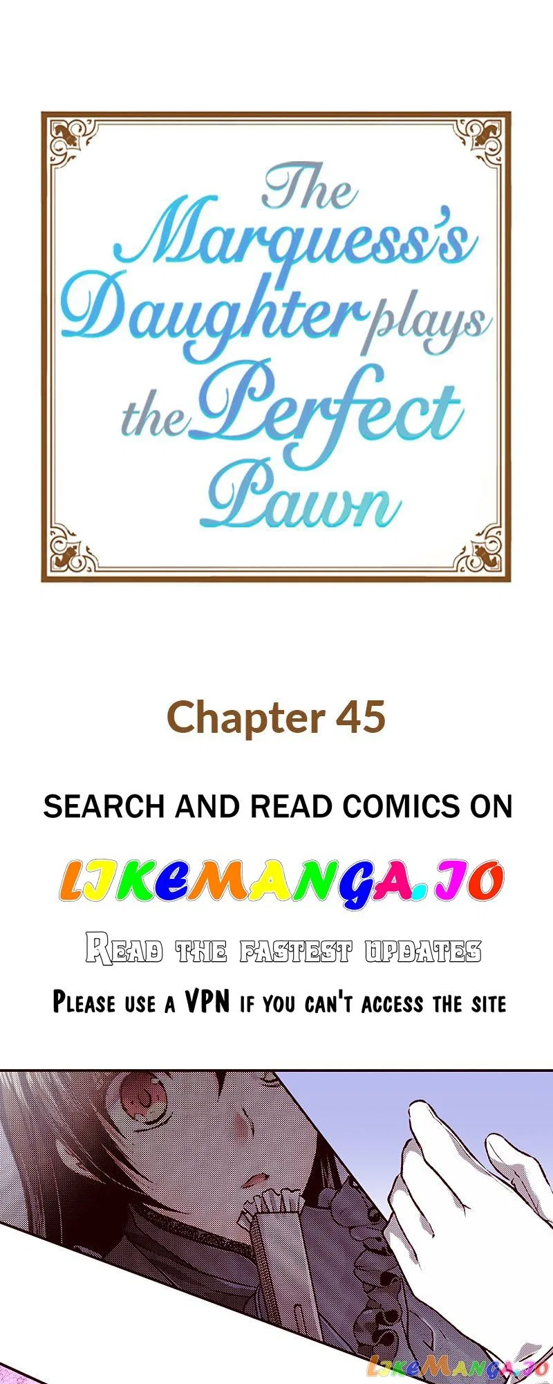 The Marquess’s Daughter Plays the Perfect Pawn Chapter 45 – Page 1