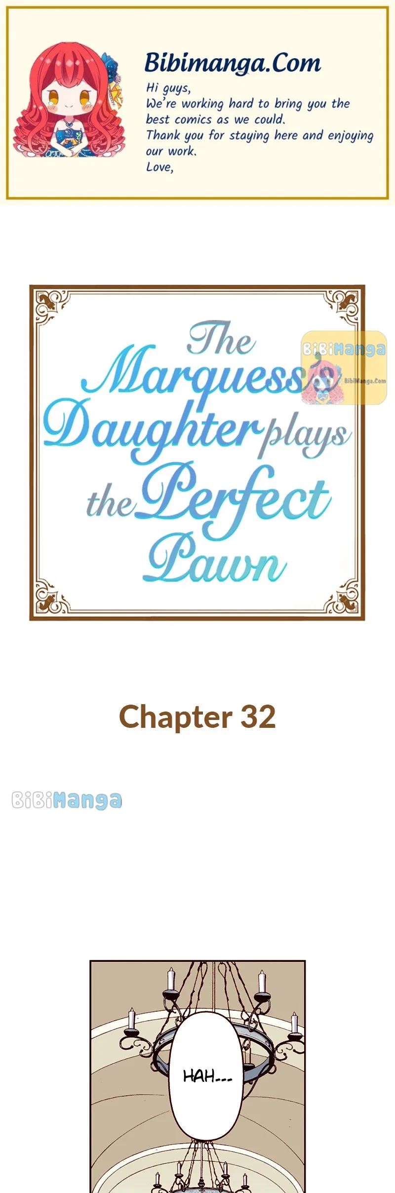The Marquess’s Daughter Plays the Perfect Pawn Chapter 32 – Page 1