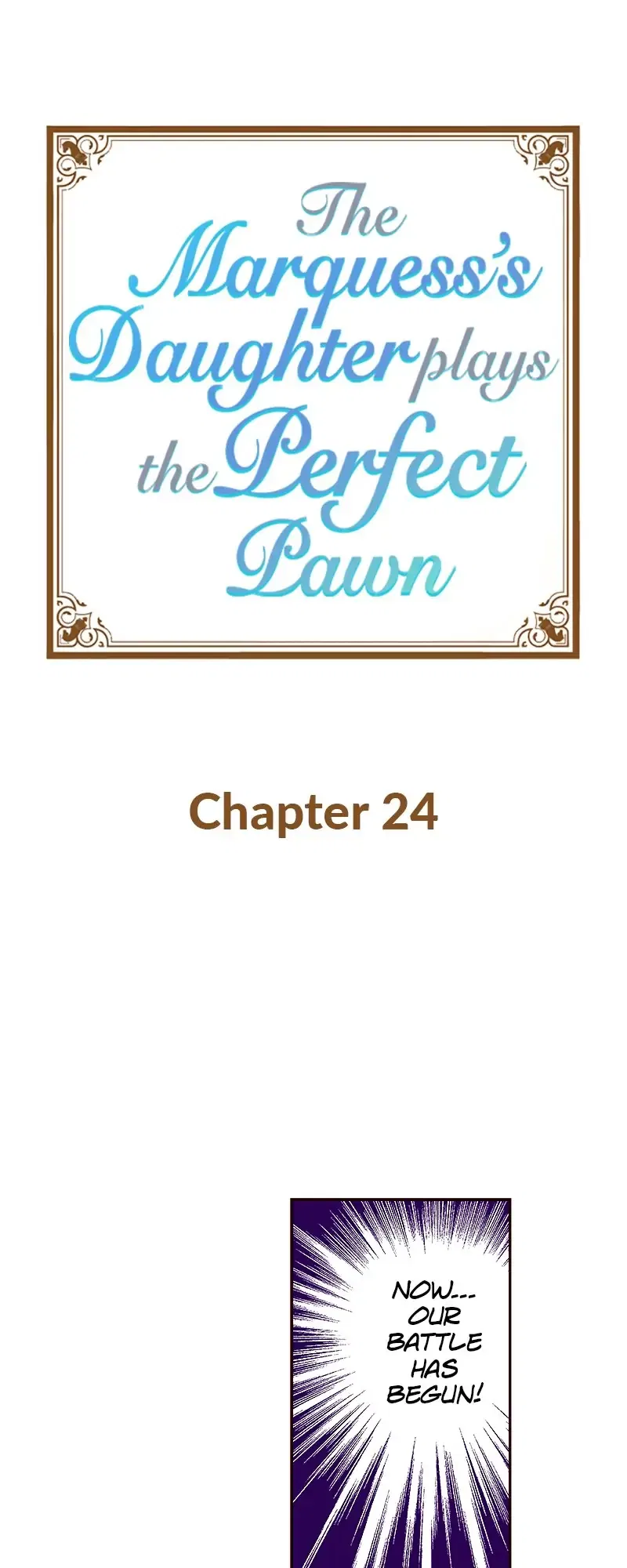 The Marquess’s Daughter Plays the Perfect Pawn Chapter 24 – Page 1