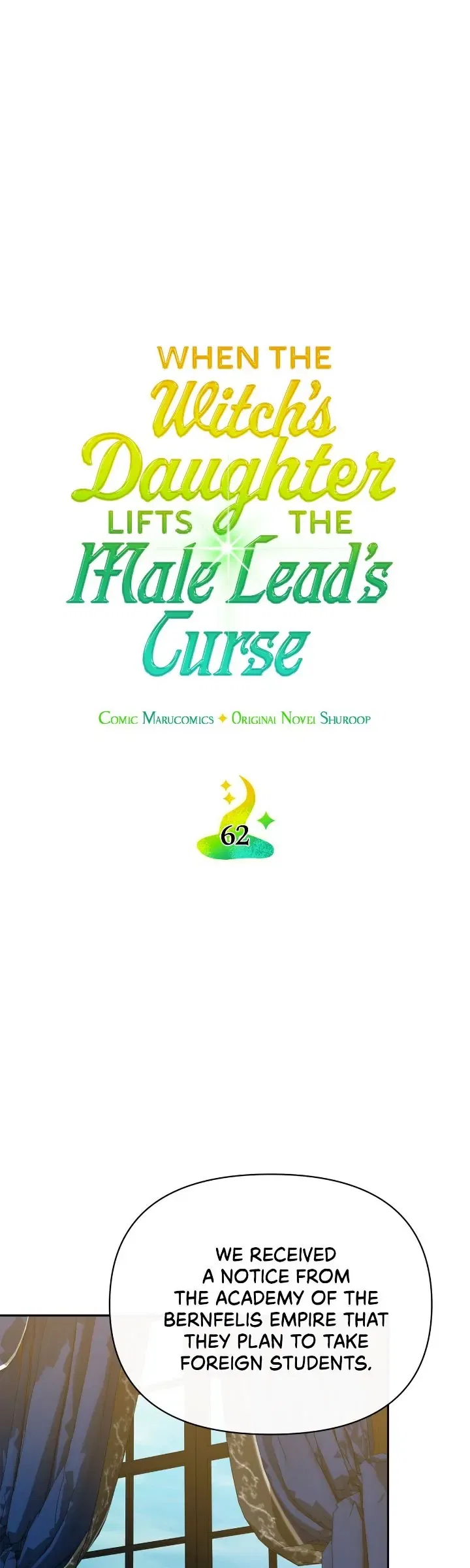 When the Witch’s Daughter Lifts the Male Lead’s Curse Chapter 62 – Page 5