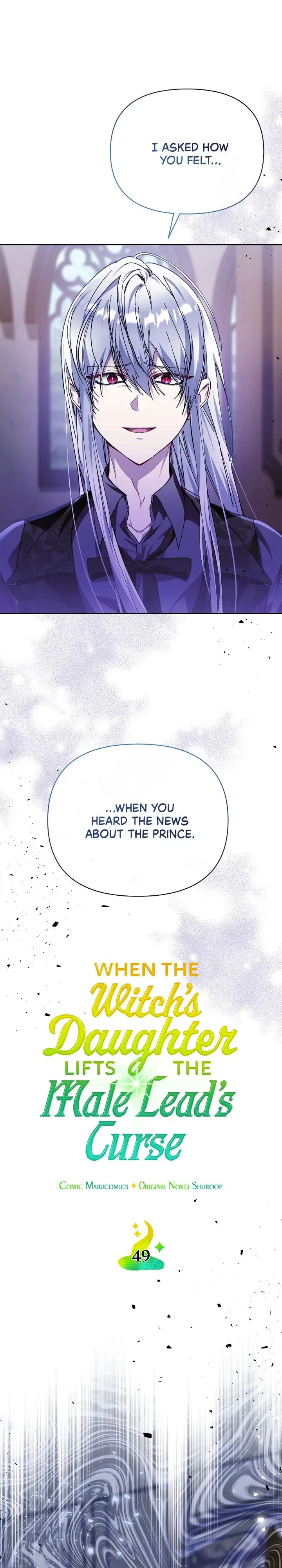 When the Witch’s Daughter Lifts the Male Lead’s Curse Chapter 49 – Page 9