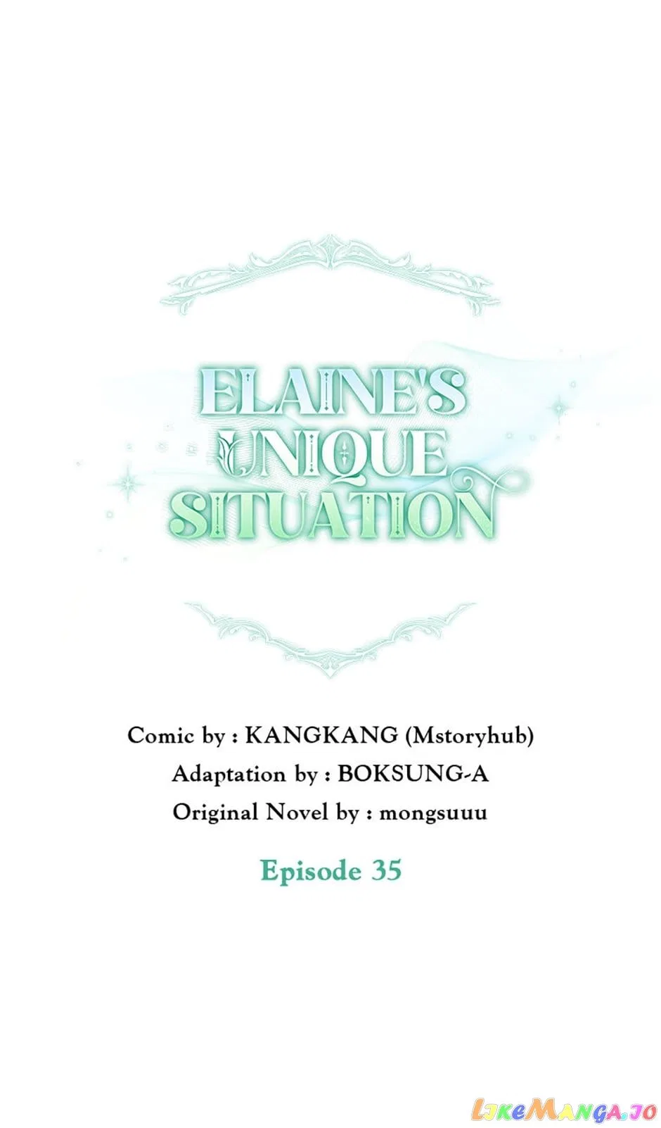 Elaine’s Unique Situation Chapter 35 – Page 1
