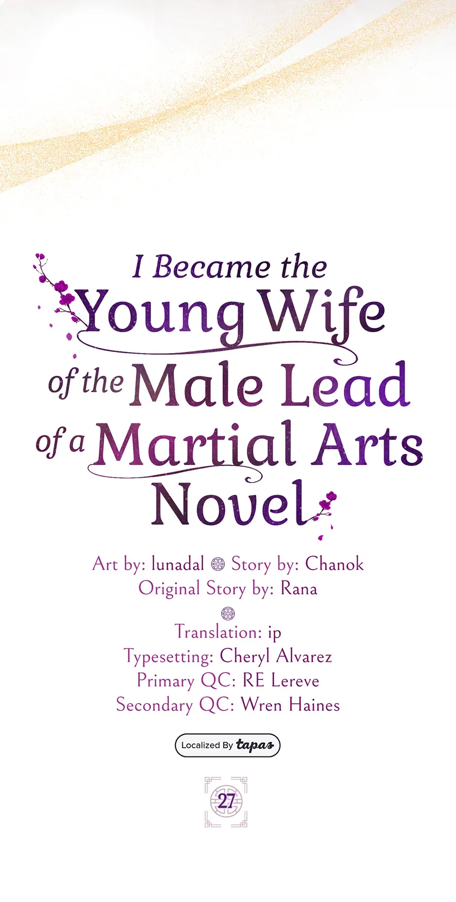 I Became The Young Wife of The Male Protagonist of a Martial Arts Novel Chapter 27 – Page 16