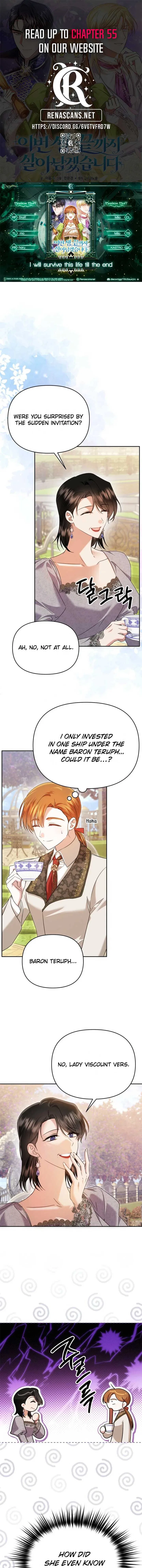 In This Life, I Will Survive Until the End Chapter 48 – Page 1