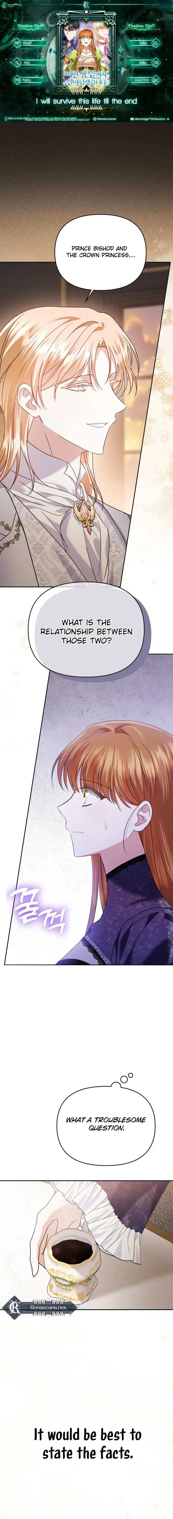 In This Life, I Will Survive Until the End Chapter 46 – Page 1
