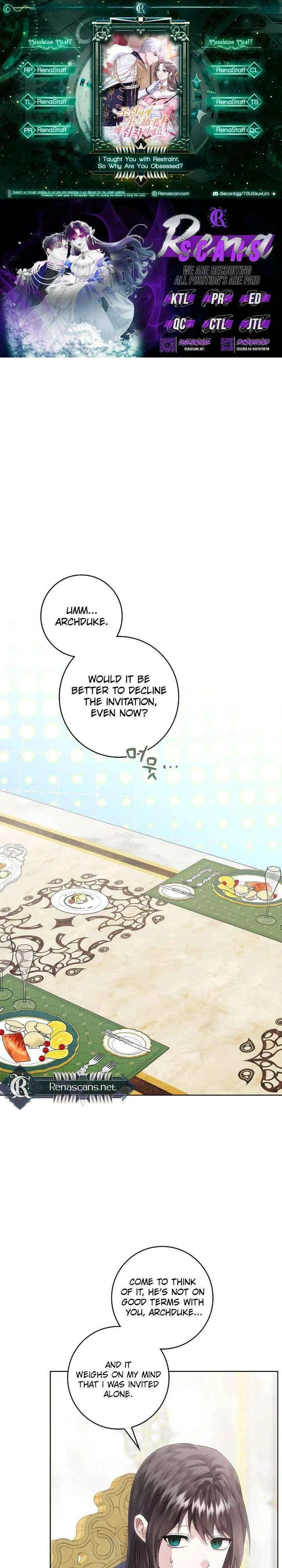 I Taught You with Restraint, so Why Are You Obsessed? Chapter 40 – Page 2