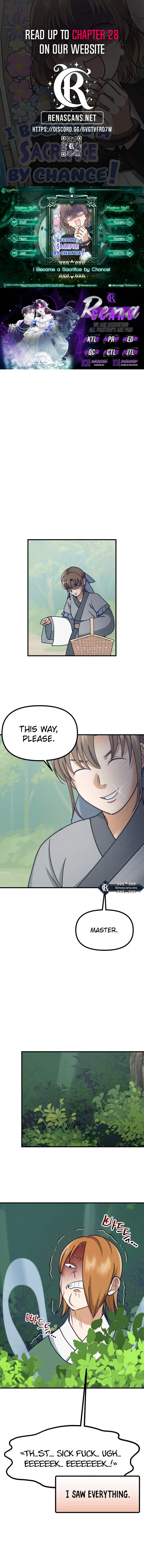 What I see, it became a sacrifice! Chapter 19 – Page 1