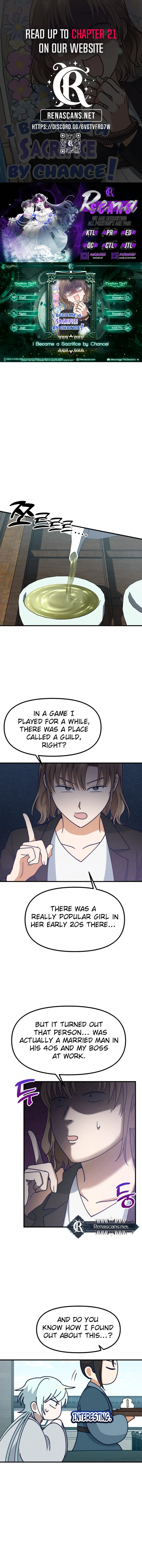 What I see, it became a sacrifice! Chapter 12 – Page 1