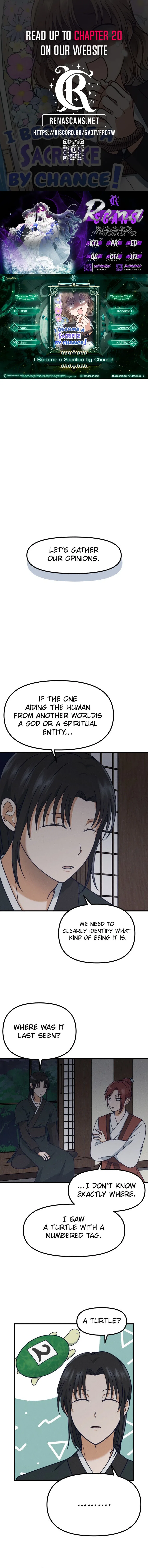 What I see, it became a sacrifice! Chapter 11 – Page 1