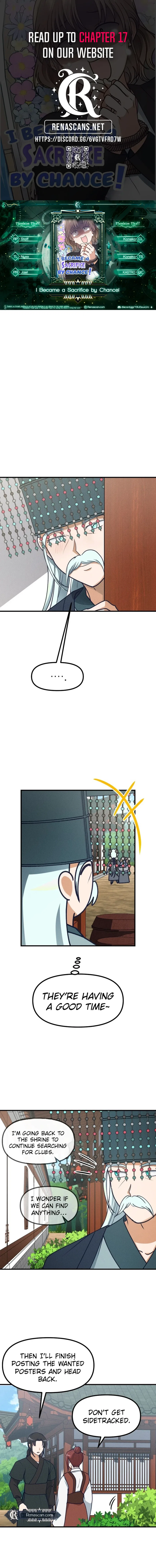 What I see, it became a sacrifice! Chapter 9 – Page 1