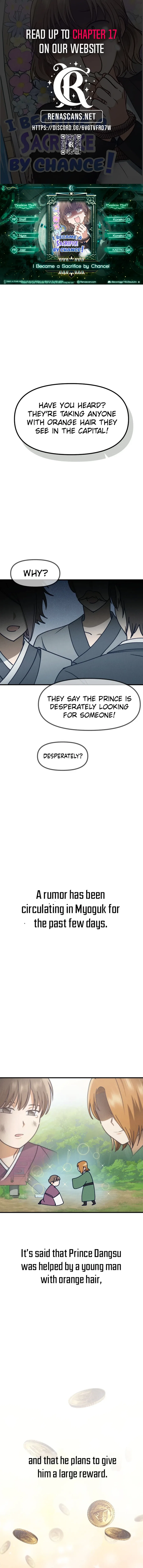 What I see, it became a sacrifice! Chapter 8 – Page 1