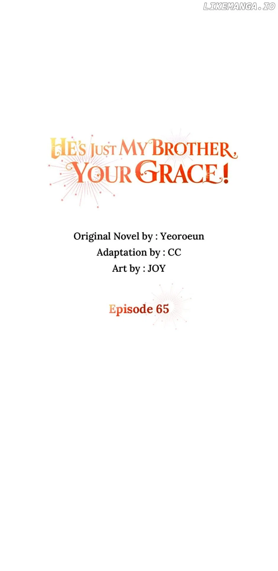 He’s Just My Brother, Your Grace! Chapter 65 – Page 19