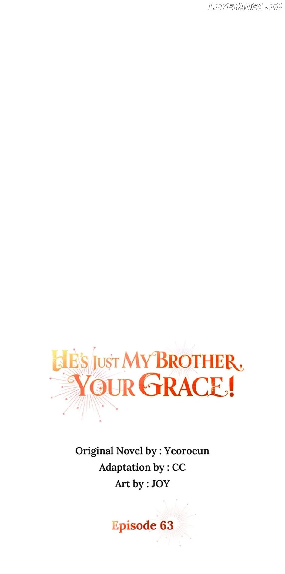 He’s Just My Brother, Your Grace! Chapter 63 – Page 36