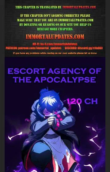 Escort Agency Of The Apocalypse Chapter 120 – Page 1