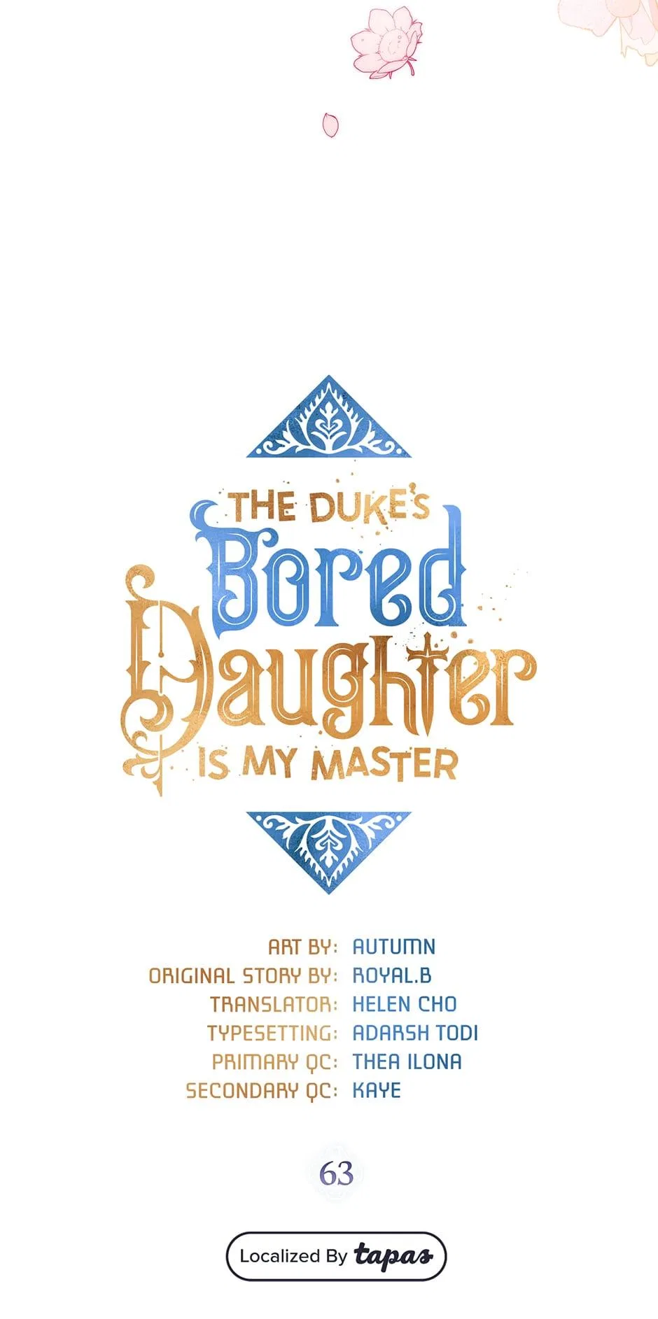 The Duke’s Bored Daughter is My Master Chapter 63 – Page 4