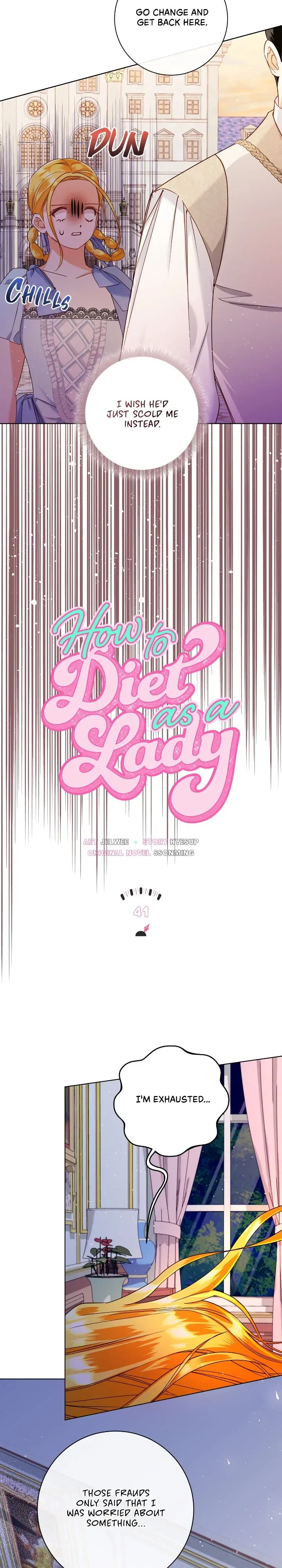 How to Diet as a Lady Chapter 41 – Page 3