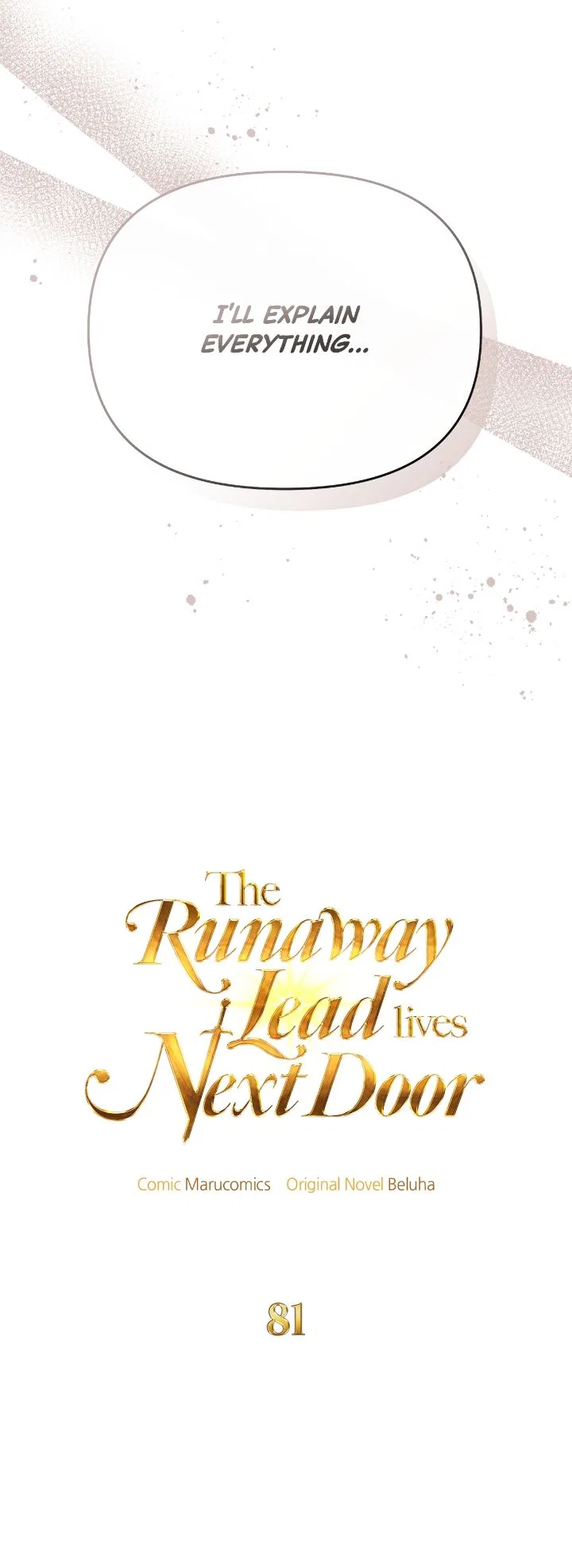 The Runaway Lead Lives Next Door Chapter 81 – Page 39