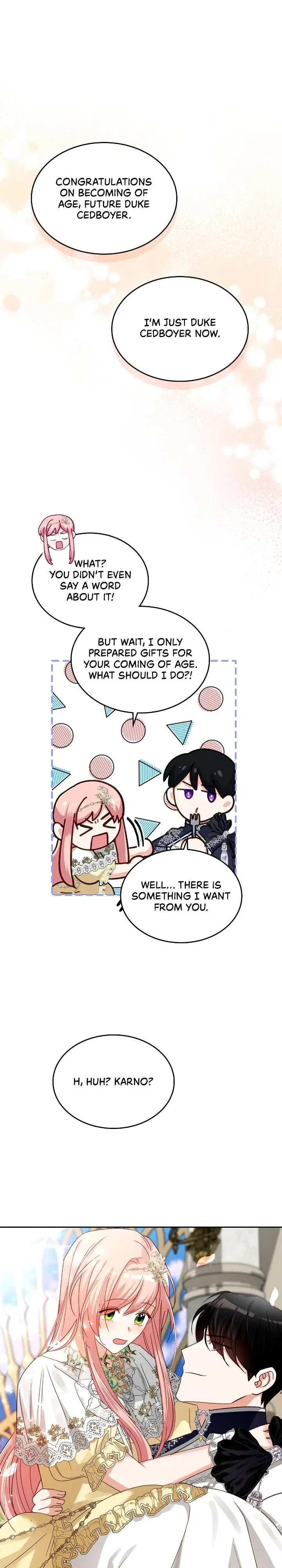The Villainous Princess Wants to Live in a Gingerbread House Chapter 111 – Page 1