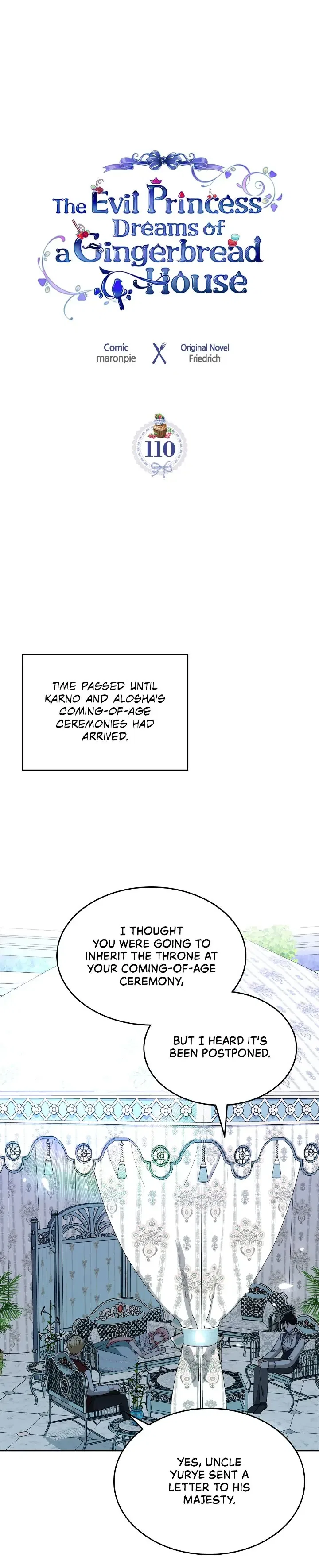 The Villainous Princess Wants to Live in a Gingerbread House Chapter 110 – Page 4